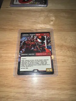 Carnage, Crimson Chaos 0227 Regular (Extended Art) Marvel Spider-Man MTG - Image 1