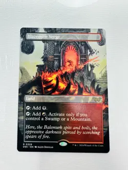 Blazemire Verge (Borderless) Duskmourn: House of Horror Regular - Image 1