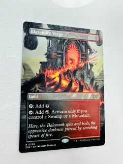 Blazemire Verge (Borderless) Duskmourn: House of Horror Regular - Image 2