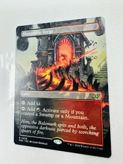 Blazemire Verge (Borderless) Duskmourn: House of Horror Regular - Image 3