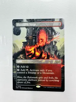 Blazemire Verge (Borderless) Duskmourn: House of Horror Regular - Image 5