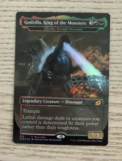 Godzilla, King of the Monsters - Zilortha, Strength Incarnate Buy-A-Box MTG 275 - Image 1
