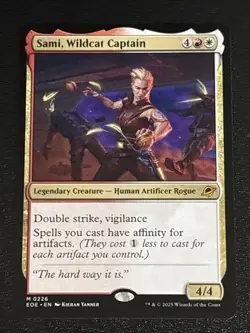 MTG Edge of Eternities Sami, Wildcat Captain 0226 NM Mythic - Image 1