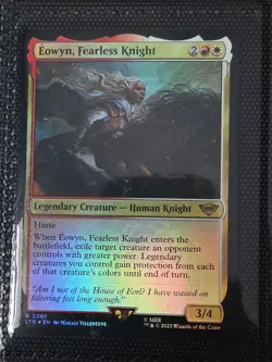 Eowyn, Fearless Knight FOIL X1 LTR MTG The Lord of the Rings B1 - Image 1