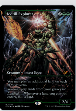 Icetill Explorer (Showcase) Foil | Normal | Edge of Eternities | 362 MTG - Image 1