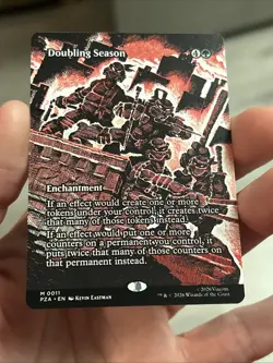 MtG Doubling Season M 0011 (Borderless) Teenage Mutant Ninja Turtles Mythic NM - Image 5