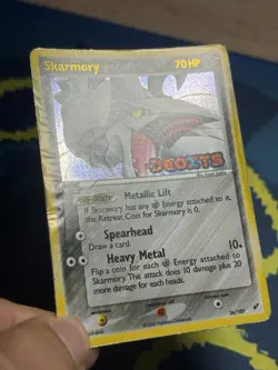 Skarmory Reverse Holo 26/107 EX Deoxys Stamped Rare Pokemon 2005 Card HP - Image 4