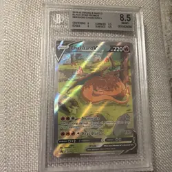 Pokemon TCG Charizard V SWSH260 SWSH: Sword & Shield Promo Holo BGS 8.5 - Image 1