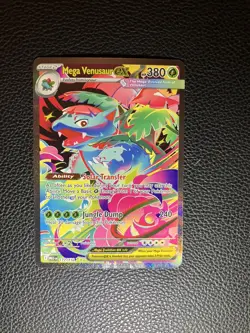 Mega Venusaur ex 177/132 - Mega Evolution Special Illustration Rare Pokemon TCG - Image 1