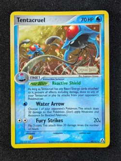 2006 Pokemon TENTACRUEL #45/92 EX Legend Maker Cosmos Holo Uncommon English - Image 1