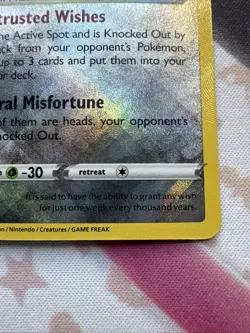 Radiant Jirachi - 120/195 Ultra Rare Silver Tempest NM Pokemon TCG - Image 4