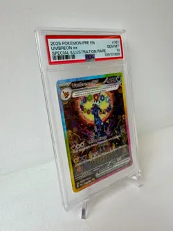 2025 Pokemon Prismatic Evolutions – PSA 10 – #161 Umbreon – SIR - Image 3