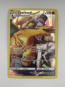 Charizard TG03/TG30 Swsh11: Lost Origin Trainer Gallery Holo NM Pokemon - Image 1