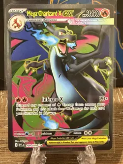 Pokemon TCG Mega Charizard X EX Ultra Rare 109/94 Near Mint - Image 1