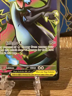 Pokemon TCG Mega Charizard X EX Ultra Rare 109/94 Near Mint - Image 5