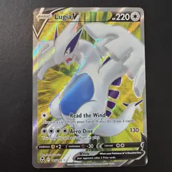Pokemon TCG - Lugia V 185/195 Silver Tempest - Ultra Rare Full Art Holo - NM - Image 3