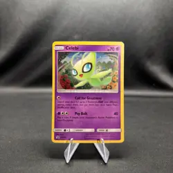 Celebi - SM224 - Sun & Moon Black Star Promo - Cosmo Holo - LP - Pokemon TCG - Image 1