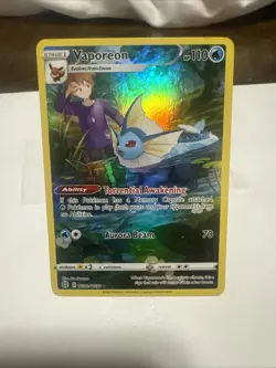 Vaporeon TG02/TG30 Brilliant Stars Trainer Gallery Pokemon 2022 - Image 1