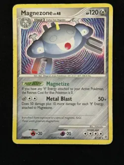 Magnezone #8/130 - Pokemon TCG - Diamond & Pearl - Rare - Holo - MP - Image 1