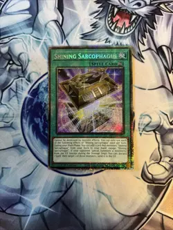 (MP25) Shining Sarcophagus - NM - MP25-EN005 - Starlight Rare - 1st Edition VLP - Image 1