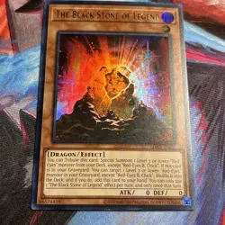 The Black Stone of Legend LDK2-ENJ05 Legendary Decks II Unlimited - Image 1