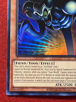 Toon Summoned Skull SRL-EN073 Ultra Rare NM Unlimited - Image 5