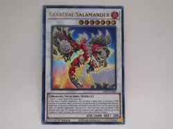 Yugioh Lavalval Salamander GFTP-EN003 Ultra Rare 1st Edition LP - Image 1