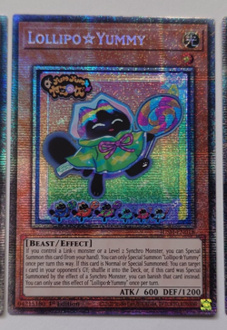 LOLLIPO YUMMY JUSH-EN018 STARLIGHT RARE 1st EDITION YUGIOH *NEW & MINT* - Image 1