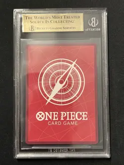 MONKEY.D.LUFFY L BGS 9.5 2025 ONE PIECE OPG PROMO LA DODGERS LIMITED SP GEM MINT - Image 2