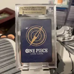 Silvers Rayleigh OP09-005 SP OP11 A Fist of Divine Speed ONE PIECE Card BGS JP - Image 2