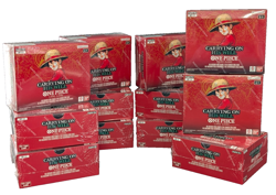 Lot (12) One Piece OP-13 Carrying On His Will English Booster Boxes Sealed - Image 1