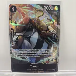 Queen (Parallel) OP08-080 Two Legends One Piece TCG - English Alt Art NM Foil - Image 1