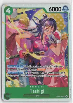 Extra Booster: One Piece Heroines Edition SR EB03-018 Tashigi - Image 1
