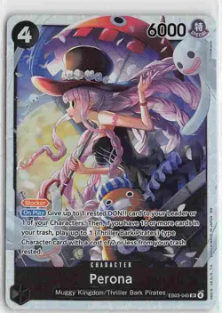 Extra Booster: One Piece Heroines Edition SR EB03-045 Perona - Image 1