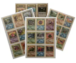 Pokemon Unlimited Fossil LP 32-Card COMPLETE Uncommon/Common Non-Holo - Image 1