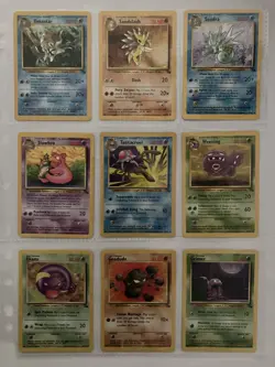 Pokemon Unlimited Fossil LP 32-Card COMPLETE Uncommon/Common Non-Holo - Image 4