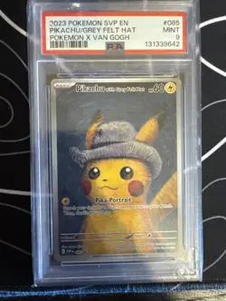 Pikachu with Grey Felt Hat 085 Sv: Scarlet & Violet Promo Cards Regular - Image 1