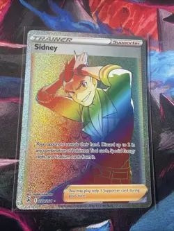 Sidney 279/264 Fusion Strike Secret Rainbow Rare pokemon TCG Card - Image 1