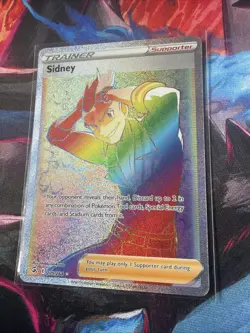 Sidney 279/264 Fusion Strike Secret Rainbow Rare pokemon TCG Card - Image 2
