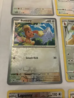 Lot Of 12 Buneary and Lopunny Pokemon Cards - Image 4