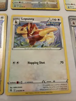 Lot Of 12 Buneary and Lopunny Pokemon Cards - Image 5