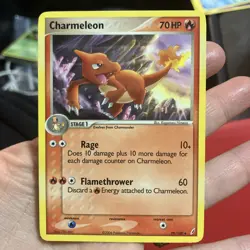 Pokemon TCG Charmeleon Crystal Guardians Uncommon Card 29/100 - Image 1
