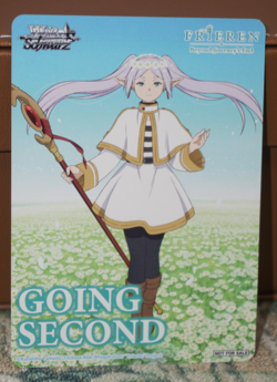 Frieren Beyond Journey's End Going Second Weiss Schwarz English Promo Card - Image 1