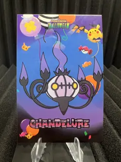 Chandelure - Cracked Ice Holo - Card Database Halloween 2024 - Pokemon Card NM - Image 1