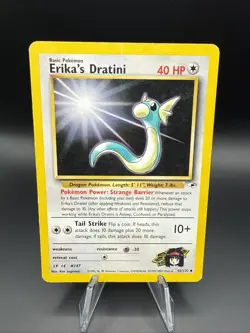 ERIKA’S DRATINI - Gym Heroes Set - 42/132 - Uncommon - Pokemon Card - HP - Image 1