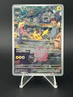 Pokemon Pikachu TCG Card 173/165 SV Scarlet & Violet 151 NM Condition - Image 1