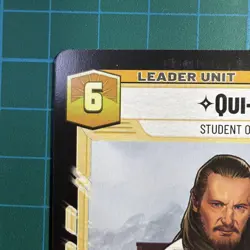 Star Wars | Unlimited Legends of the Force | Oversized Cards | Qui-Jon - Image 2