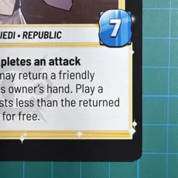 Star Wars | Unlimited Legends of the Force | Oversized Cards | Qui-Jon - Image 5