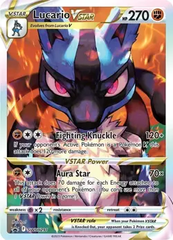 Lucario VSTAR SWSH291 CGC 10 Gem Mint Holo Promo Card Sword & Shield - Image 3
