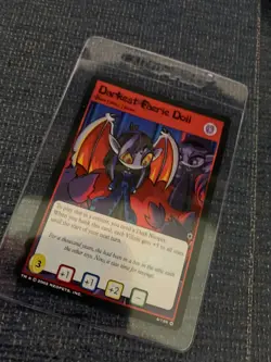 Neopets TCG Darkest Faerie 8 cards as shown - Image 2